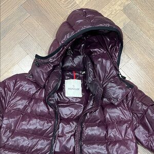 Authentic Moncler Deep Purple/burgundy Bady Jacket this is a moncler size 2